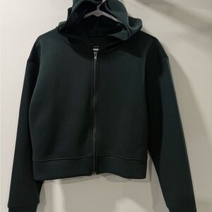 A New Day Forest Green Zip-Up Jacket